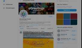 
							         eGreetings Portal (@EGreetingsIndia) | Twitter								  
							    