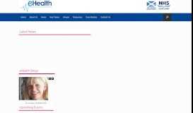 
							         eHealth | Digital care for Scotland								  
							    