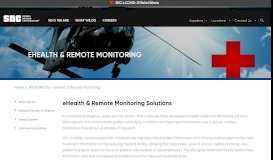
							         eHealth / Remote Monitoring | Sierra Nevada Corporation | SNC								  
							    