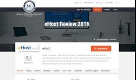 
							         eHost Review 2016 | Pros & Cons | Users Ratings, Reviews | AWA								  
							    