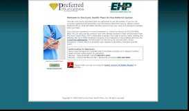 
							         EHP Web Authorization System: EHP On-line Referral System								  
							    