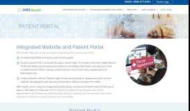 
							         EHR and EMR Integrated Patient Portal | WRS Health								  
							    