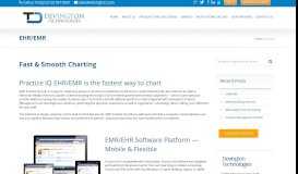 
							         EHR/EMR - Devington Technologies								  
							    