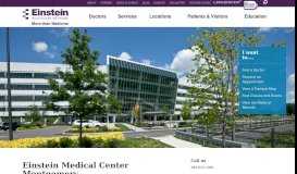 
							         Einstein Medical Center Montgomery - Einstein Healthcare Network								  
							    