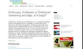 
							         Einthusan | Enthusan Einthusan.TV - Stream Movies And Shows								  
							    