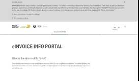 
							         eInvoice Info Portal - BMW eInvoicing - BMW Group								  
							    