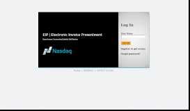 
							         EIP Portal - Nasdaq								  
							    