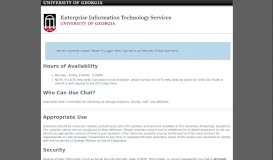 
							         EITS Help Desk Chat Portal								  
							    