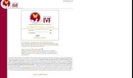 
							         eIVF Patient Portal - Login - Chicago IVF								  
							    
