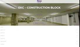 
							         EKC - Construction Block - Rap Interiors								  
							    