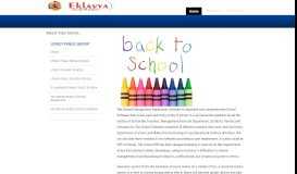 
							         Eklavya - The Hub of Schools								  
							    