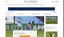 
							         El Litoral - Noticias - Santa Fe - Argentina - ellitoral.com								  
							    