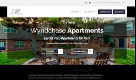 
							         El Paso Apartments for Rent: Wyndchase Apartments in East El Paso								  
							    