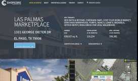 
							         EL PASO TX: LAS PALMAS MARKETPLACE - Retail Space For Lease ...								  
							    