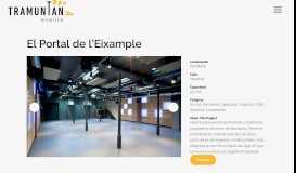 
							         El Portal de l'Eixample - Organización de eventos Barcelona								  
							    