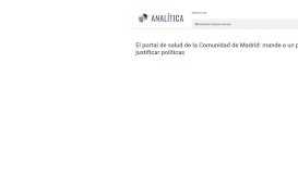 
							         El portal de salud de la Comunidad de Madrid: mande a un portal a ...								  
							    