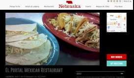 
							         El Portal Mexican Restaurant | VisitNebraska.com								  
							    