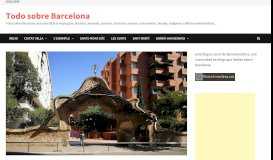 
							         El Portal Miralles y la estatua de Gaudí - Todo sobre Barcelona								  
							    