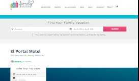 
							         El Portal Motel (Beatty, NV) 2019 Review & Ratings | Family Vacation ...								  
							    