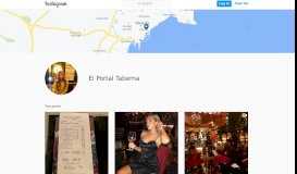 
							         El Portal Taberna & Wines on Instagram • Photos and Videos								  
							    