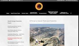 
							         El Portal to Glacier Point and Yosemite | Crossroads Tours								  
							    