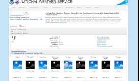 
							         El Portal Weather - National Weather Service								  
							    
