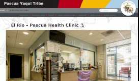 
							         El Rio Pascua Clinic - Pascua Yaqui Tribe								  
							    
