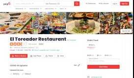 
							         El Toreador Restaurant - Order Food Online - 495 Photos & 865 ...								  
							    