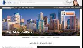 
							         Elan Memorial Park Apartments of Houston, TX | 920 Westcott St								  
							    
