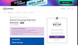 
							         Elavon Converge Payment Gateway - WooCommerce								  
							    