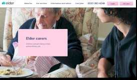 
							         Elder Carers | Live-in care and dementia care								  
							    