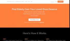 
							         ElderCare.com - Senior Care, Home Care & Elderly Care Jobs								  
							    