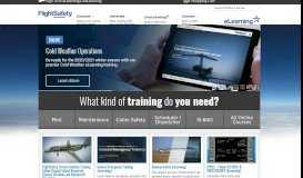 
							         eLearning - FlightSafety International								  
							    