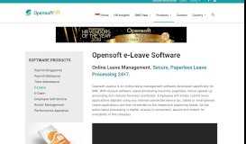 
							         eLeave Software - Online Leave Portal, Leave Management								  
							    