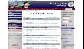 
							         Election Results Portal - ND Voting - ND.gov								  
							    