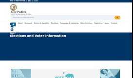 
							         Elections and Voter Information | California Secretary of State								  
							    