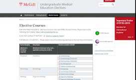 
							         Elective Courses | Undergraduate Medical Education Electives ...								  
							    