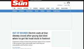 
							         Electric seats at Vue cinema closed after young dad died when he got ...								  
							    