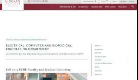 
							         Electrical, Computer and Biomedical Engineering Department | Union ...								  
							    