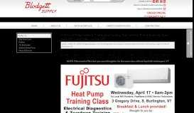 
							         Electrical Diagnostics & Teardown Training: Fujitsu Heat Pump ...								  
							    