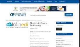 
							         Electronic Claims Processing - Chiropractic Economics								  
							    