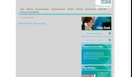 
							         Electronic expenses | NHS Payroll Services								  
							    