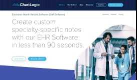 
							         Electronic Health Record | EHR / EMR Software | ChartLogic								  
							    