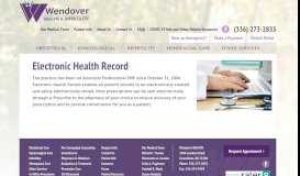 
							         Electronic Health Record - Wendover OBGYN - Greensboro, North ...								  
							    