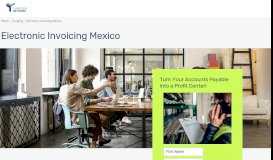 
							         Electronic Invoicing Mexico - Tungsten Network								  
							    