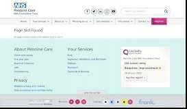 
							         Electronic Mail Policy - Pennine Care NHS Foundation Trust								  
							    