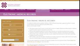 
							         Electronic medical records - Northern California Medical Associates								  
							    