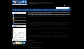 
							         Electronic Procurement System (ePS) - SEPTA								  
							    