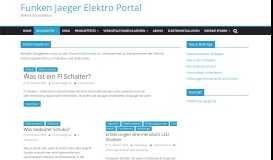 
							         Elektromaterial – Funken Jaeger Elektro Portal								  
							    