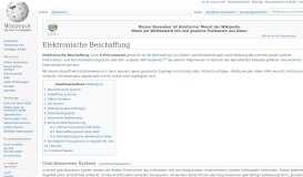 
							         Elektronische Beschaffung – Wikipedia								  
							    
